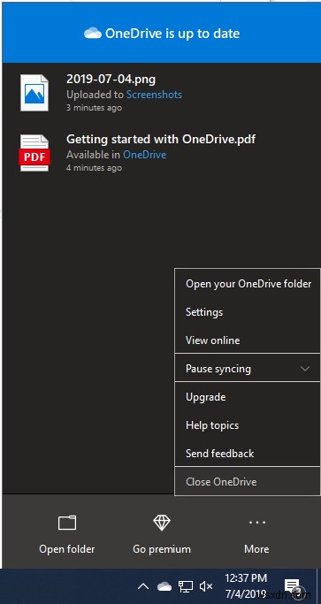 Windows 10 এ OneDrive সিঙ্ক সমস্যাগুলি কীভাবে ঠিক করবেন