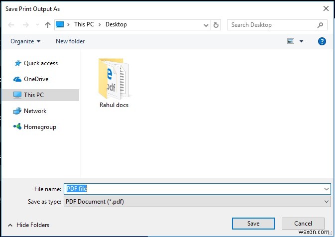 Windows 10 এ ছবিকে PDF এ রূপান্তর করার একটি কৌশল
