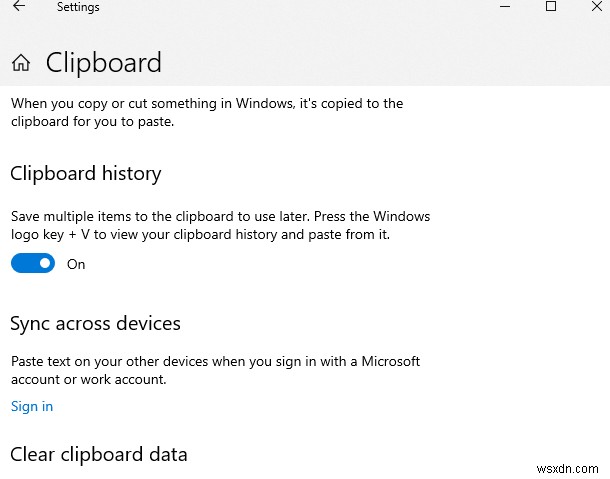 Windows 10 ডিভাইস জুড়ে কপি-পেস্ট করতে ক্লিপবোর্ডটি কীভাবে ব্যবহার করবেন