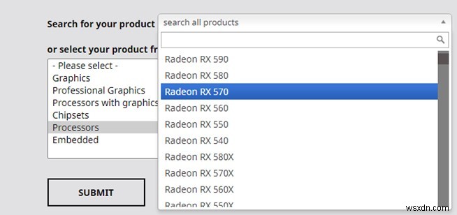 Windows 10 এর জন্য AMD RX 570 ড্রাইভার কিভাবে ডাউনলোড করবেন