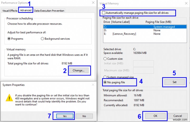 Windows 10 এ Pagefile.sys কিভাবে মুছবেন