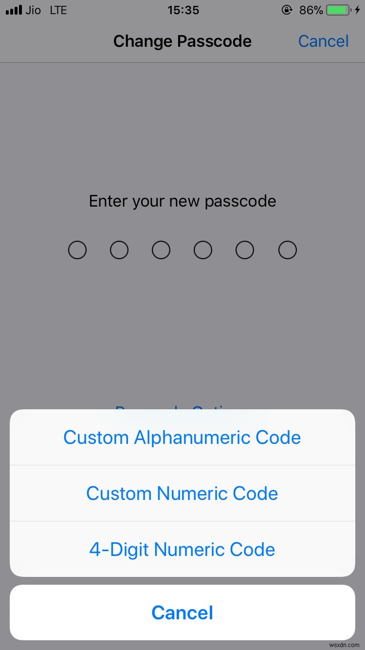 আইফোনে একটি আলফানিউমেরিক এবং কাস্টম নিউমেরিক পাসকোড কীভাবে সেট করবেন
