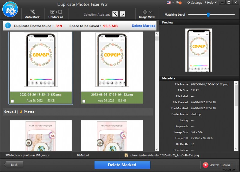 ম্যাকের জন্য ডুপ্লিকেট ফটো ফিক্সার প্রো | উইন্ডোজ | iOS | Android