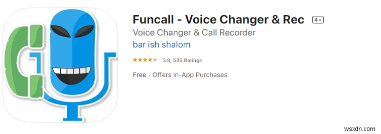 অ্যাপ পর্যালোচনা:ফানকল – ভয়েস চেঞ্জার এবং রেক:ভয়েস চেঞ্জার এবং কল রেকর্ডার