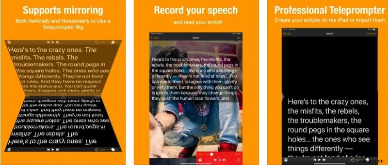 2022 এর জন্য সেরা আইপ্যাড এবং আইফোন টেলিপ্রম্পটার অ্যাপ