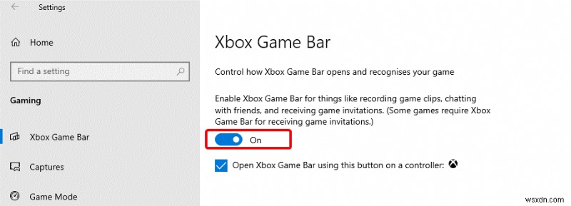Windows 10 এ Xbox গেম বার কিভাবে নিষ্ক্রিয় করবেন?