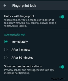 কীভাবে হোয়াটসঅ্যাপে ফিঙ্গারপ্রিন্ট লক সেটআপ করবেন