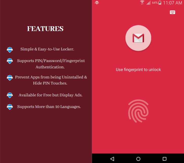 অ্যান্ড্রয়েডের জন্য ৮টি সেরা ফ্রি ফিঙ্গারপ্রিন্ট লক অ্যাপ