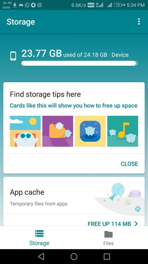 Files Go:এয়ারড্রপ করার জন্য Android এর উত্তর