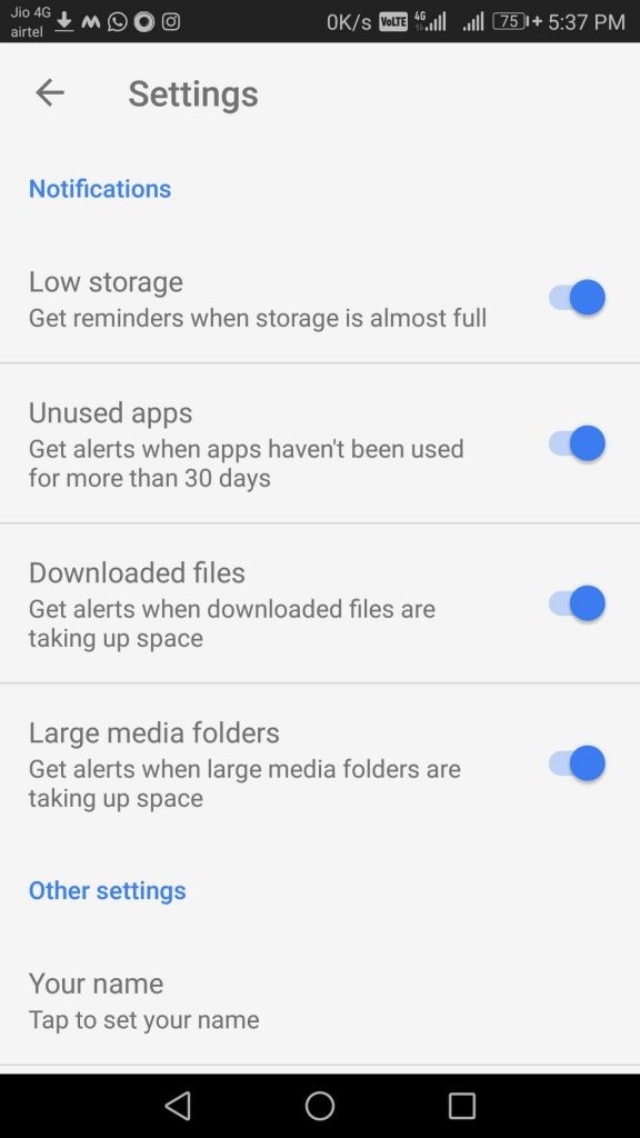 Files Go:এয়ারড্রপ করার জন্য Android এর উত্তর