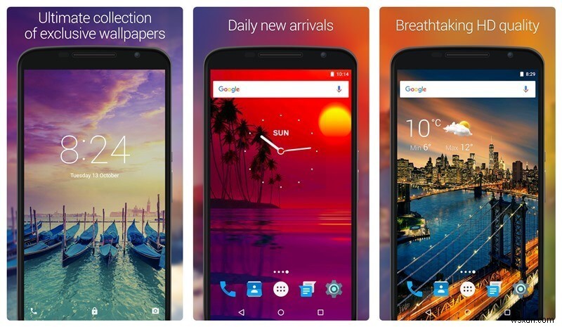 অ্যান্ড্রয়েডের জন্য ৮টি সেরা এইচডি ওয়ালপেপার অ্যাপ