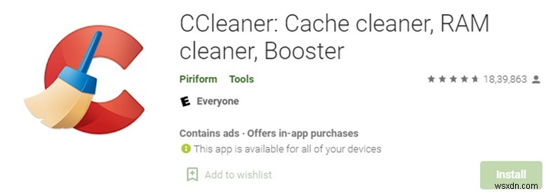 অ্যান্ড্রয়েড পর্যালোচনার জন্য CCleaner:আপনার ফোন ঠিক করুন