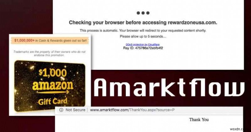 Amarktflow.Com কি এবং কিভাবে এটি অপসারণ করতে হয়? 