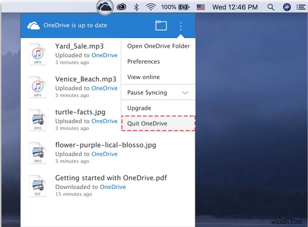 কিভাবে Mac এ OneDrive আনইনস্টল করবেন 