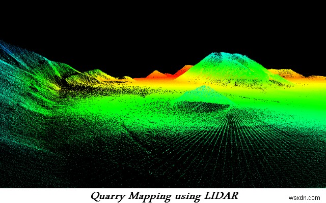 LIDAR প্রযুক্তির অ্যাপ্লিকেশন