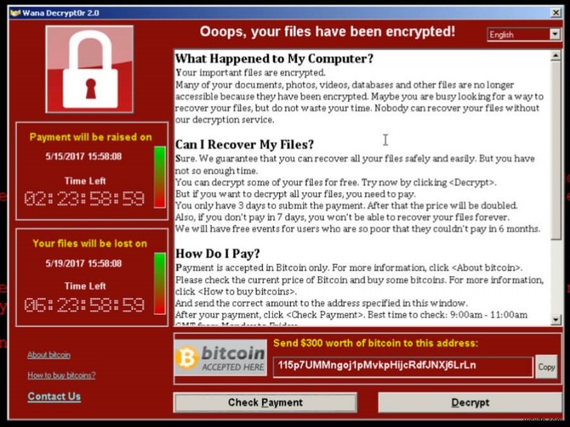 সাম্প্রতিক Ransomware Attacks 2017