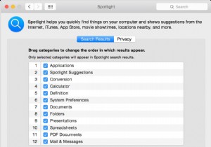 সার্চ কাস্টমাইজ করতে স্পটলাইট পছন্দ ফলক কীভাবে ব্যবহার করবেন