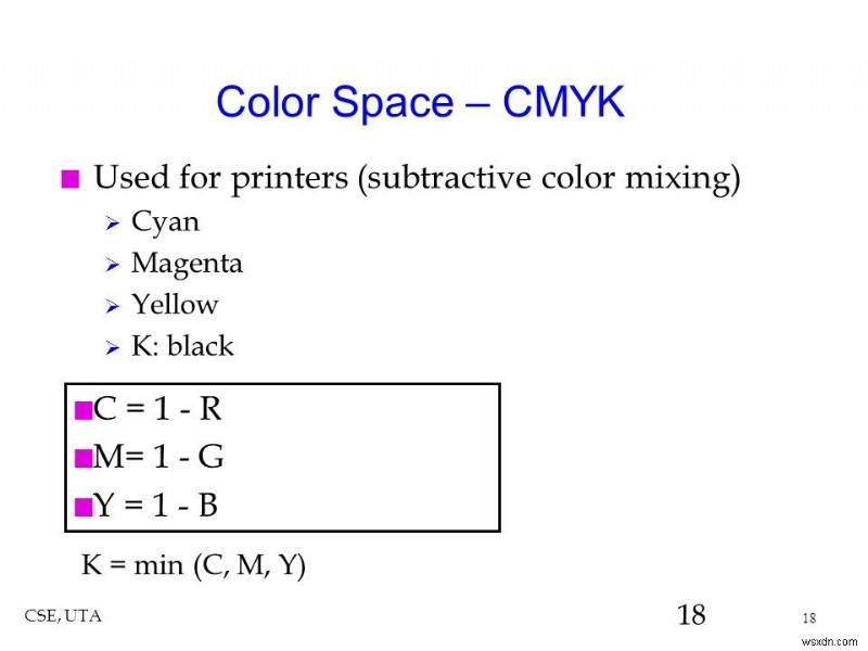 প্রেস স্টপ:CMYK প্রিন্টে ব্যবহৃত হয়