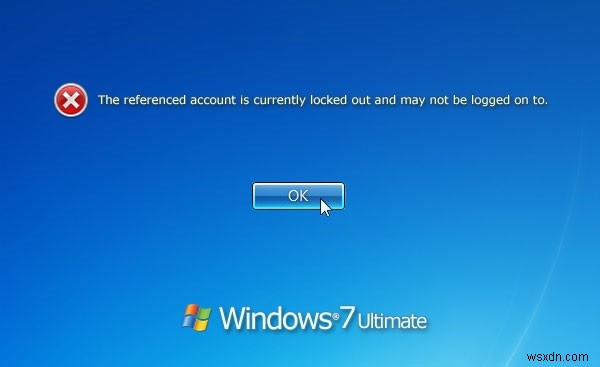 Windows 7 অ্যাডমিনিস্ট্রেটর অ্যাকাউন্ট লক আউট হলে কী করবেন