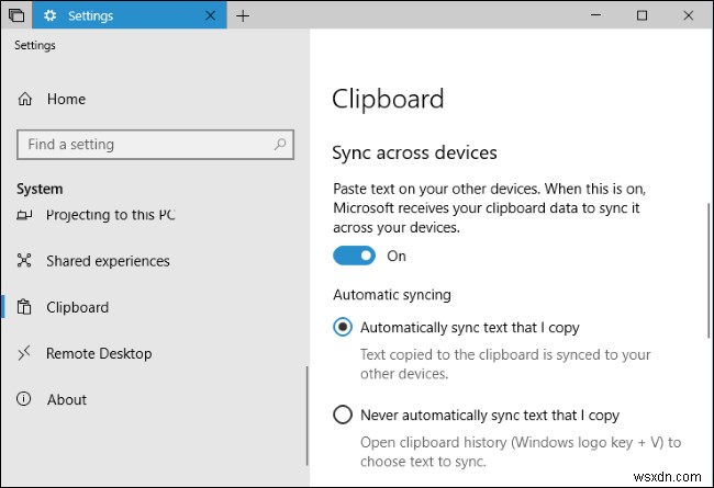Windows 10 এর নতুন ক্লিপবোর্ড ব্যবহার করার জন্য দ্রুত নির্দেশিকা