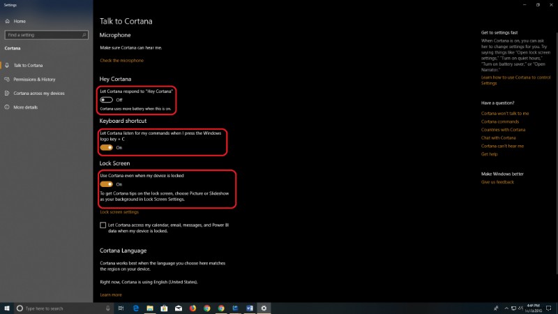Windows 10 এ  কর্টানা কাজ করছে না  কীভাবে ঠিক করবেন