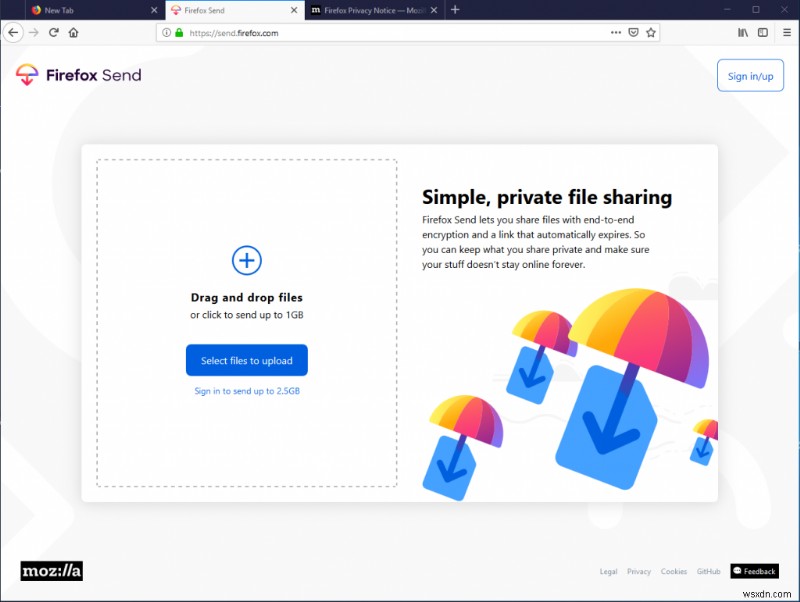 Firefox Send, একটি এন্ড-টু-এন্ড এনক্রিপ্টেড ফাইল ট্রান্সফার সার্ভিস চালু করেছে