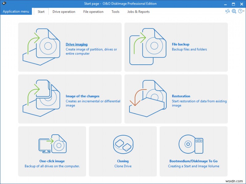 Windows-এর জন্য O&O DiskImage ব্যাকআপ সফ্টওয়্যার:ব্যাকআপ এবং পুনরুদ্ধার OS/ফাইলগুলি সহজ করা হয়েছে!