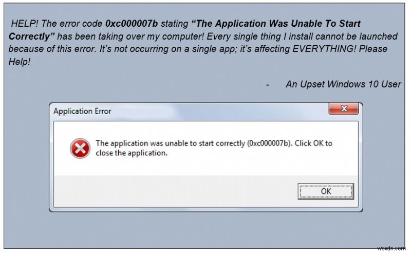 Windows 10/7 সমাধান করা  অ্যাপ্লিকেশনটি সঠিকভাবে শুরু করতে অক্ষম ছিল 0xc000007b  ত্রুটি!
