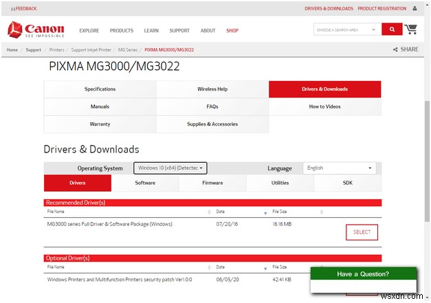 কিভাবে ক্যানন MG3000 ড্রাইভার ডাউনলোড এবং আপডেট করবেন