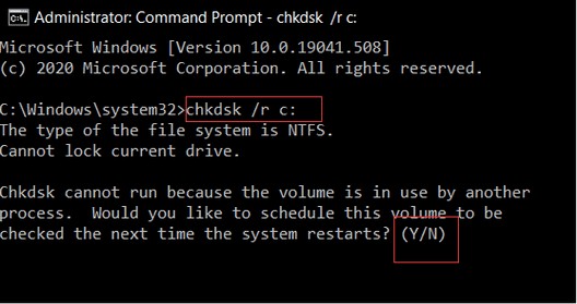 Windows 10-এ  CHKDSK কান্টিনিউ ইন রিড-অনলি মোডে  ত্রুটি কীভাবে ঠিক করবেন?