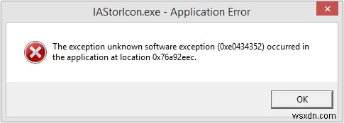 IAstorIcon.exe কি এবং IAStorIcon.exe অ্যাপ্লিকেশন ত্রুটিগুলি কীভাবে ঠিক করবেন