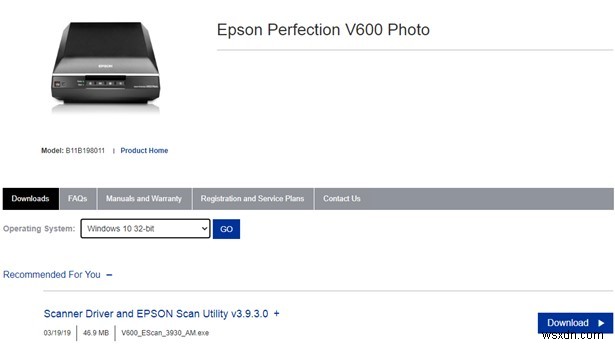 কিভাবে ডাউনলোড করবেন Epson Perfection V600 ড্রাইভার