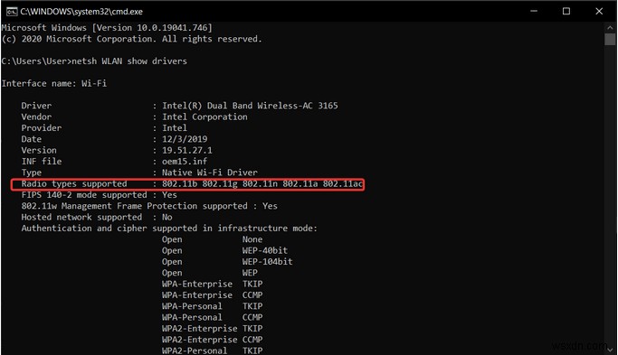 স্থির করুন:5GHz কম্পিউটারে দেখা যাচ্ছে না