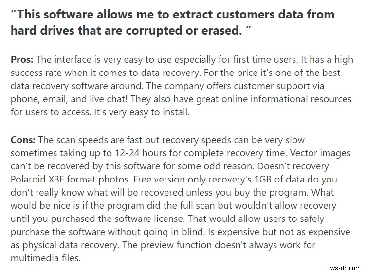 Stellar Data Recovery Review 2022:Features, Pros, Cons, Pricing &User Reviews