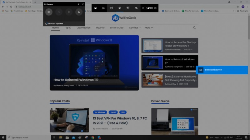 Windows 11 এ স্ক্রিনশট নেওয়ার ৫টি উপায়