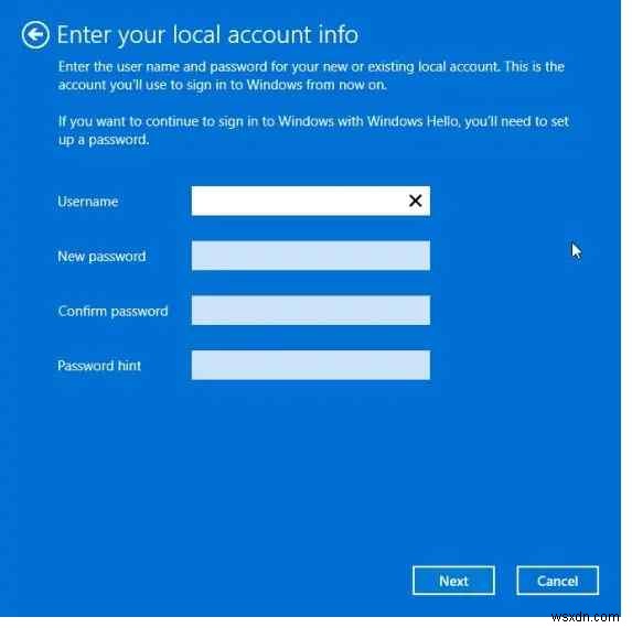 Windows 11 এ কিভাবে একটি স্থানীয় অ্যাকাউন্ট তৈরি করবেন