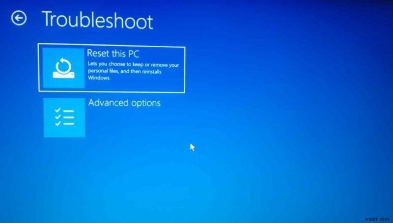 কিভাবে ঠিক করবেন – Windows 11 PC রিসেট করা যাচ্ছে না