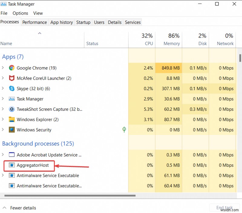 AggregatorHost.exe কি? এটি কি নিরাপদ নাকি এটি একটি ভাইরাস?