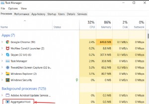 AggregatorHost.exe কি? এটি কি নিরাপদ নাকি এটি একটি ভাইরাস?