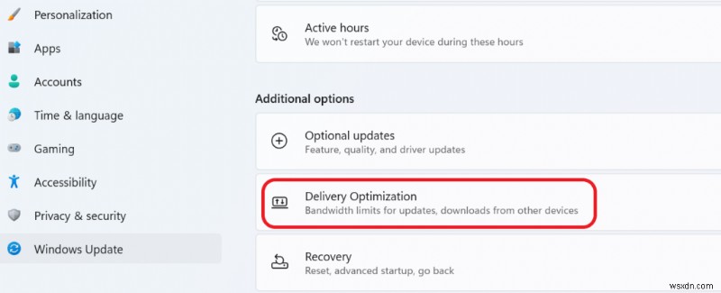 Windows 11 এ কিভাবে ডেলিভারি অপ্টিমাইজেশান বন্ধ করবেন