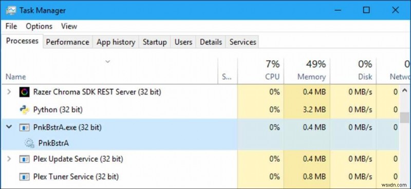 PnkBstrA.exe প্রক্রিয়া – এটি কী, ব্যবহার এবং কীভাবে এটি সরাতে হয়