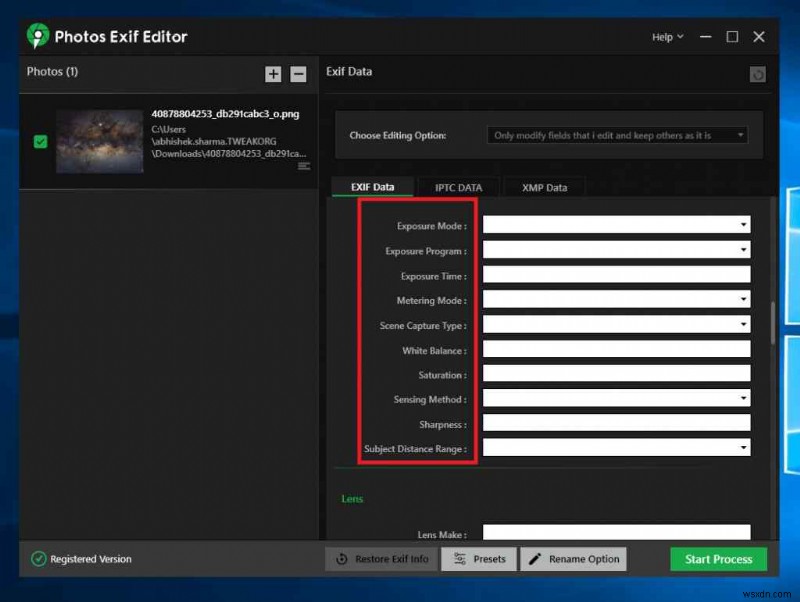 Windows 11/10 PC এ Exif Editor ব্যবহার করার সুবিধা