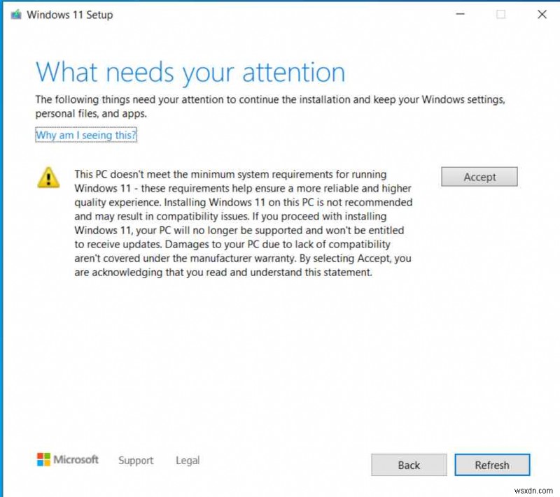 Windows 11 একটি প্রসেসরকে সমর্থন না করলে কী করবেন
