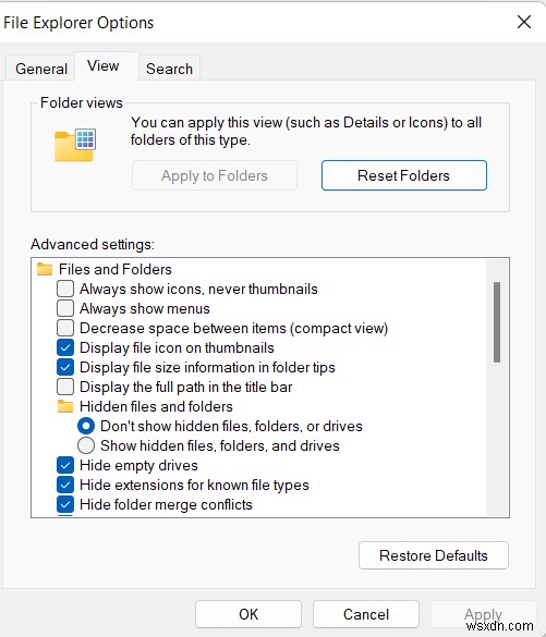 Windows 11/10 থাম্বনেল দেখা যাচ্ছে না তা কিভাবে ঠিক করবেন