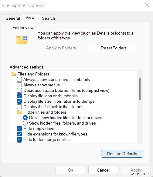 Windows 11/10 থাম্বনেল দেখা যাচ্ছে না তা কিভাবে ঠিক করবেন
