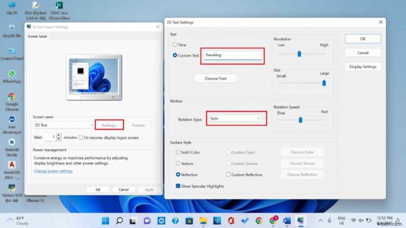 Windows 11 এ কিভাবে স্ক্রিনসেভার পরিবর্তন করবেন