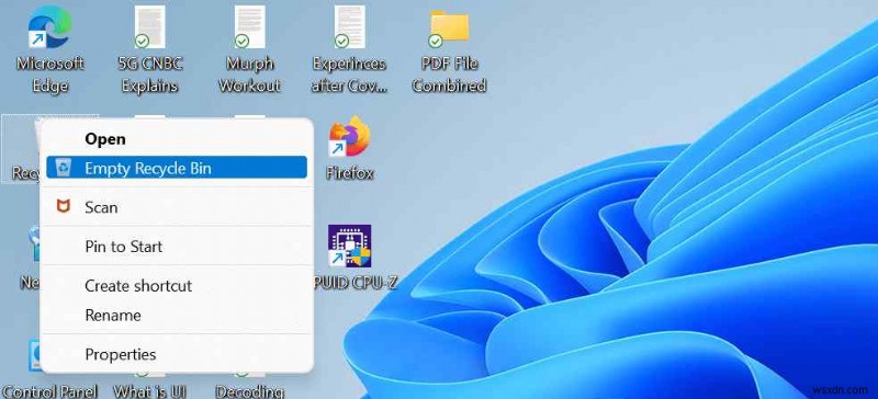 উইন্ডোজ 11 এ রিসাইকেল বিন খালি করার 6 উপায়