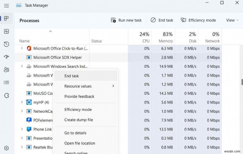 Microsoft Office SDX হেল্পার হাই ডিস্ক বা CPU ব্যবহার ঠিক করার ৭টি পদ্ধতি