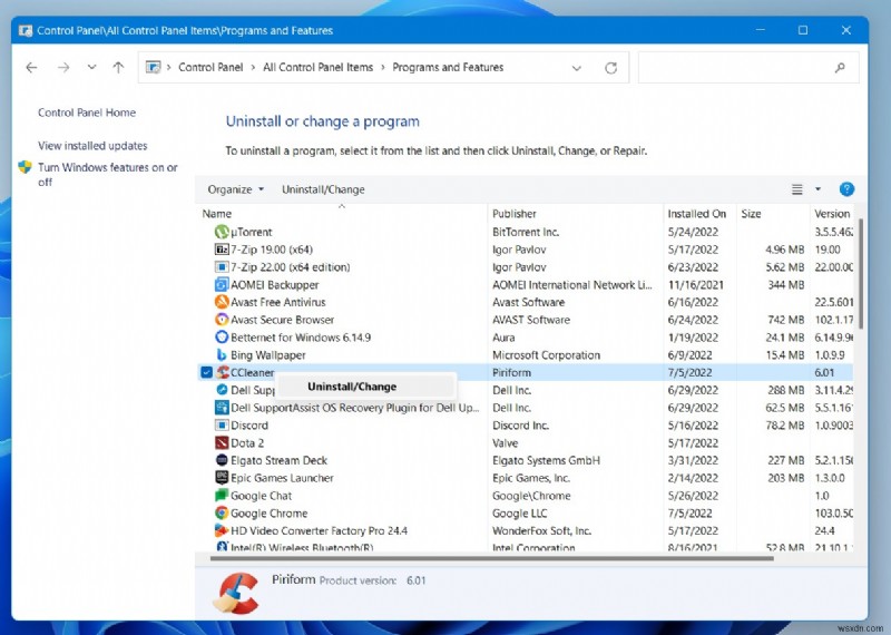 Windows 11 এ CCleaner Microsoft Edge এড়িয়ে গেছে?
