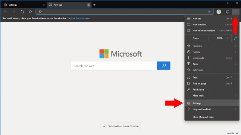 Microsoft Edge Dev এ আপনার ডিফল্ট সার্চ ইঞ্জিন কিভাবে পরিবর্তন করবেন